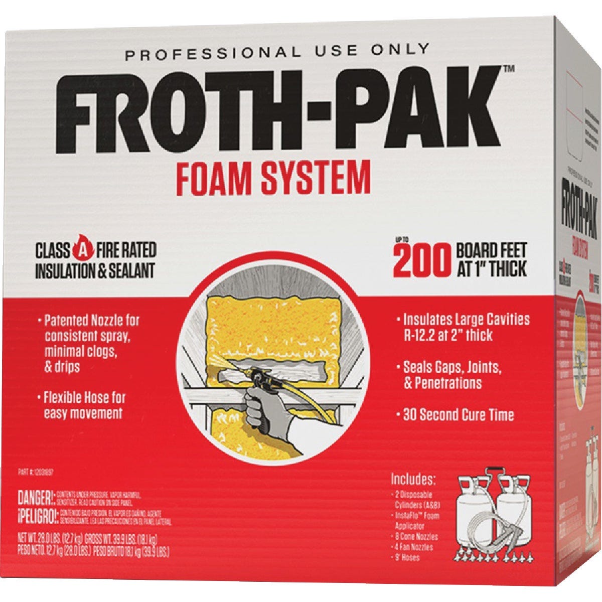 Froth-Pak 200 Insulation & Sealant Spray Foam System Froth-Pak 200 Insulation & Sealant Spray Foam System
