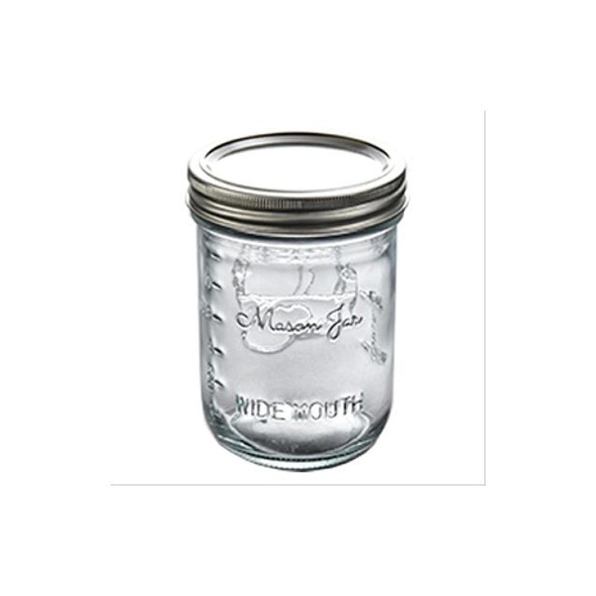 Homepointe 1 Pt. Wide Mouth Glass Canning Jars (12-Pack) Homepointe 1 Pt. Wide Mouth Glass Canning Jars (12-Pack)