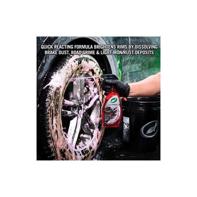 Turtle Wax 23 Oz. Hybrid Solutions Hyper Foam Wheel Cleaner & Tire Prep - photo 4