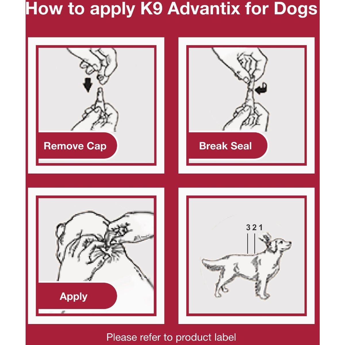 K9 Advantix II Medium Dog Teal 1-Month Flea Treatment (2-Pack) - photo 7 K9 Advantix II Medium Dog Teal 1-Month Flea Treatment (2-Pack) - photo 7