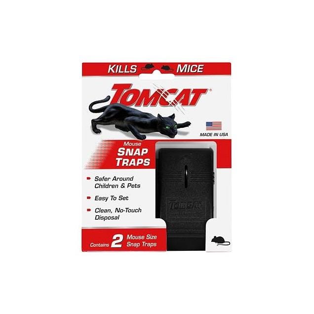 Tomcat Mouse Snap Trap (2-Pack)