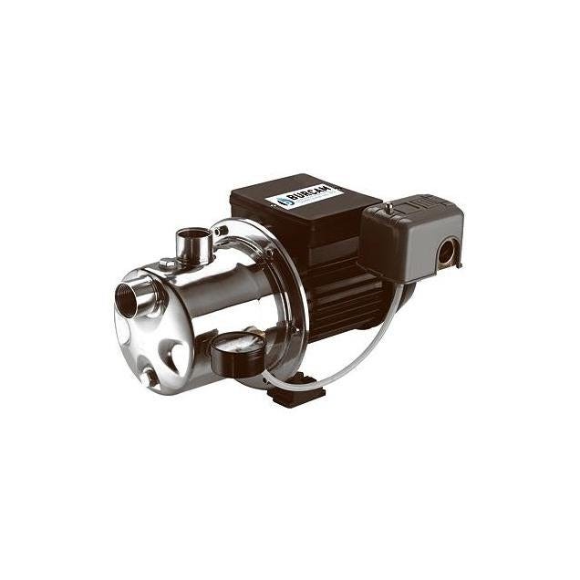 Burcam 3/4 HP Stainless Steel Shallow Water Well Jet Pump Burcam 3/4 HP Stainless Steel Shallow Water Well Jet Pump