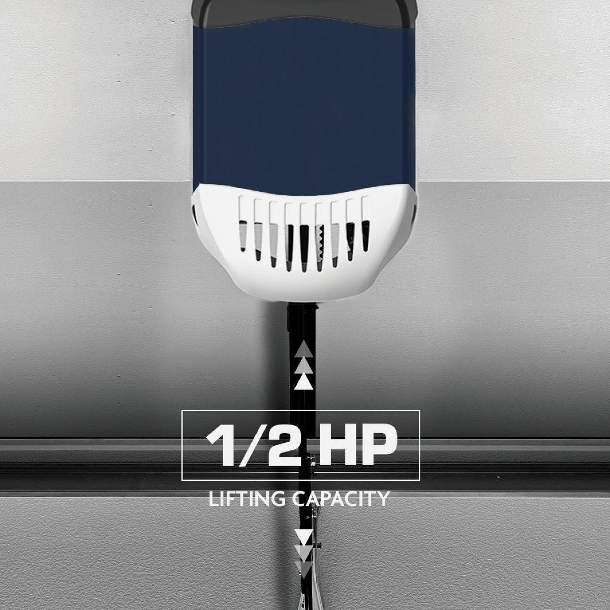 Chamberlain C2102 1/2 HP Durable Chain Drive Garage Door Opener with MED Lifting Power - photo 4