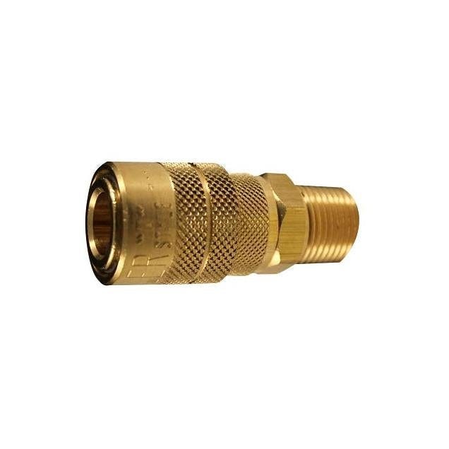 Milton 3/8 In. MNPT M-Style Coupler Milton 3/8 In. MNPT M-Style Coupler