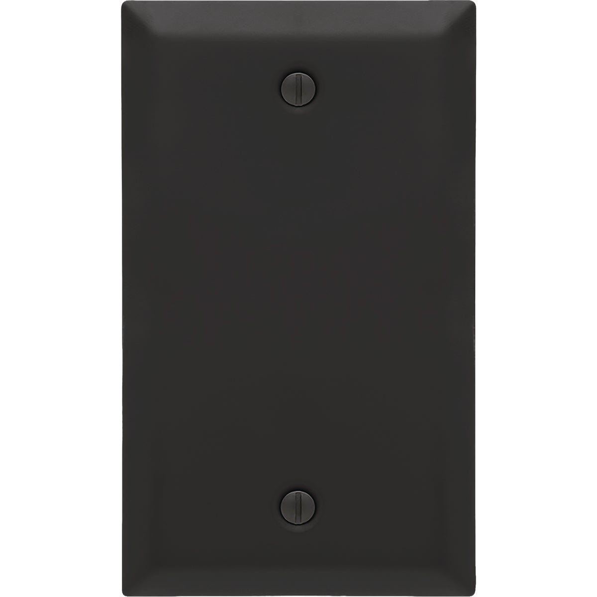 Amerelle Century 1-Gang Black Steel Blank Wall Plate - photo 2 Amerelle Century 1-Gang Black Steel Blank Wall Plate - photo 2