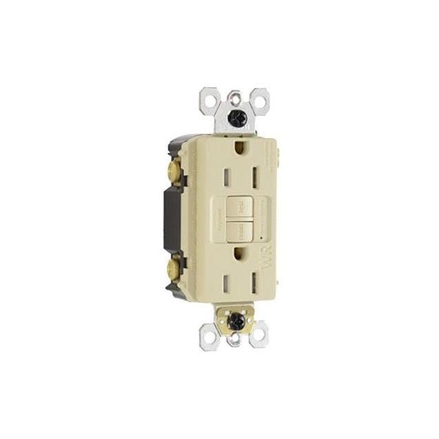 Legrand Pass & Seymour 15A Ivory GFCI Receptacle