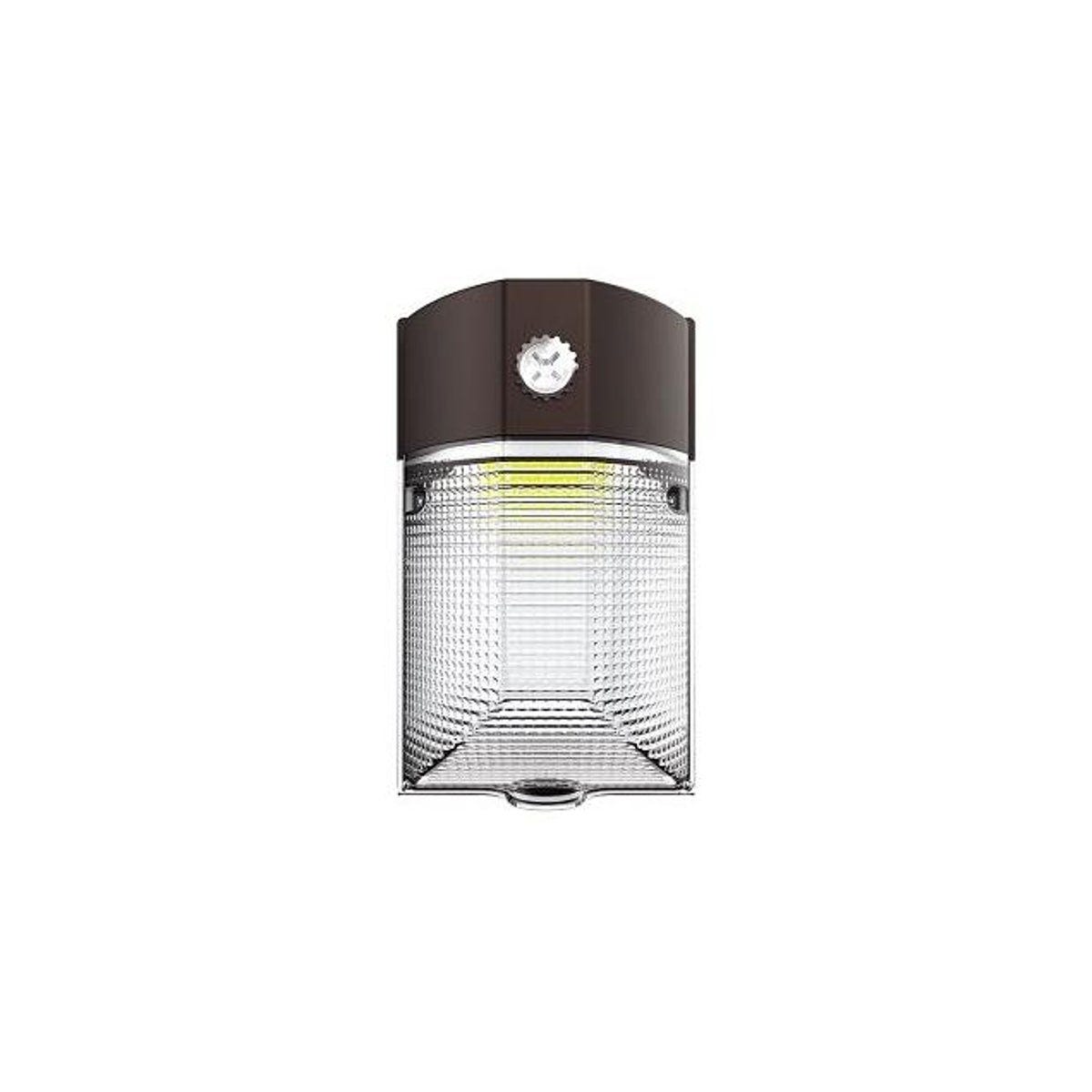 Cooper Lighting Dusk to Dawn LED Mini Wall Pack Security Light Fixture, 2000 Lm.