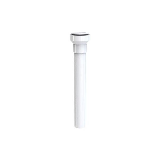 Plumb Pak 1-1/2 x 12 In. White Insta-Plumb Push-Fit Bathroom Sink Extension Tube