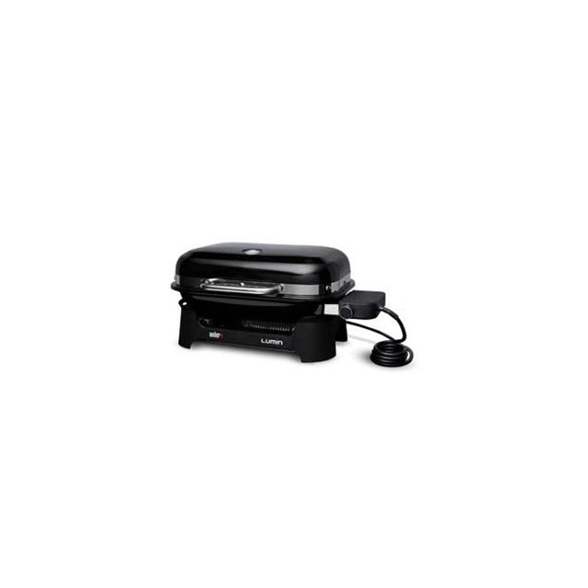 Weber Lumin Black Compact Electric Grill Weber Lumin Black Compact Electric Grill
