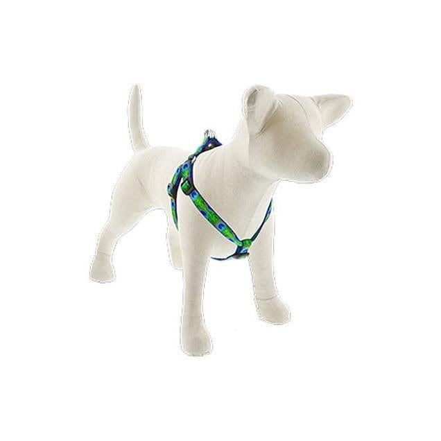 Lupine 3/4 In. x 20 In. to 30 In. Tail Feather Non-Restrictive Step-In Dog Harness
