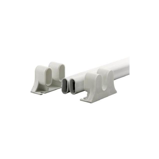 Prime-Line White Swinging Push Bar Door Pull
