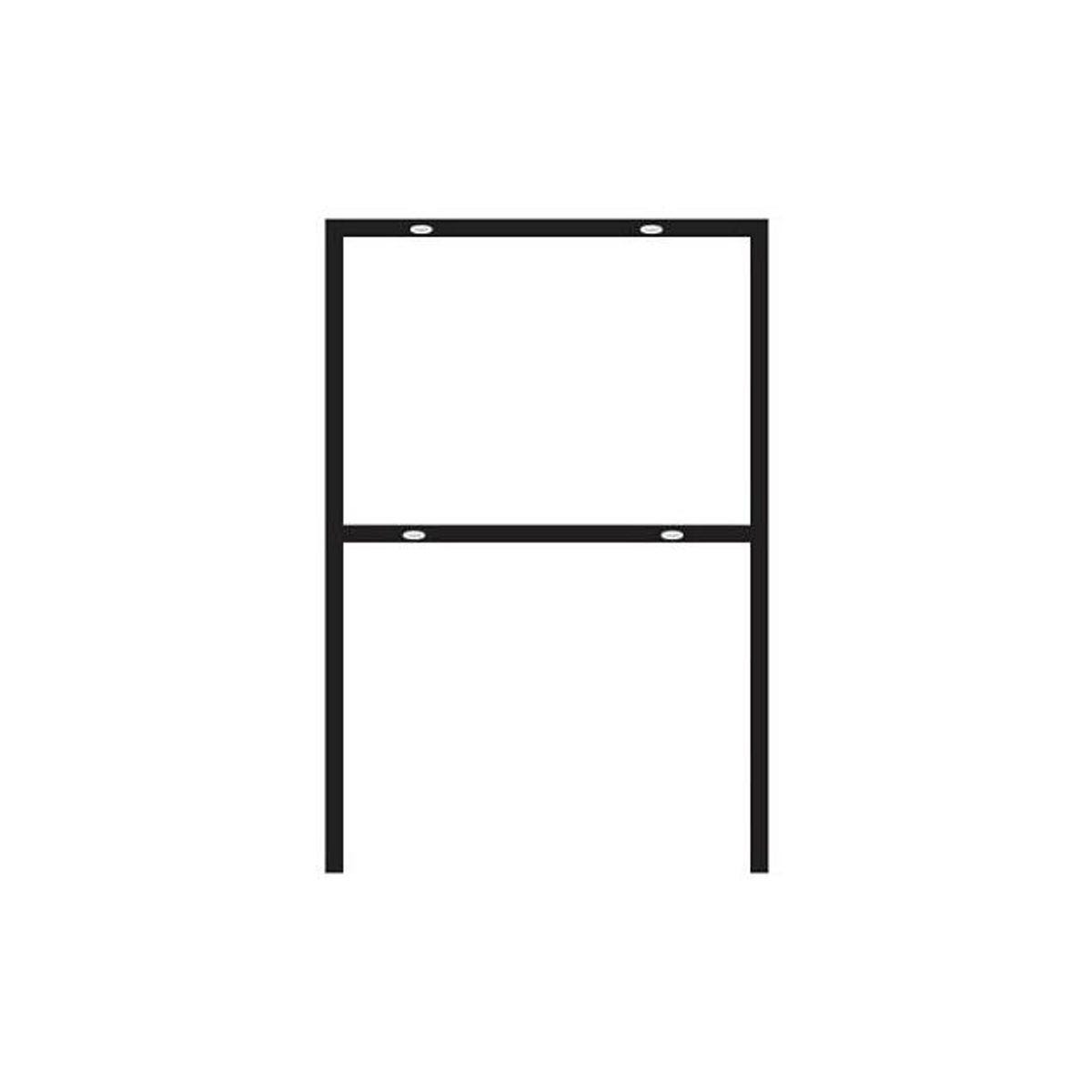 Hillman 18 In. x 24 In. Black Sign Holder