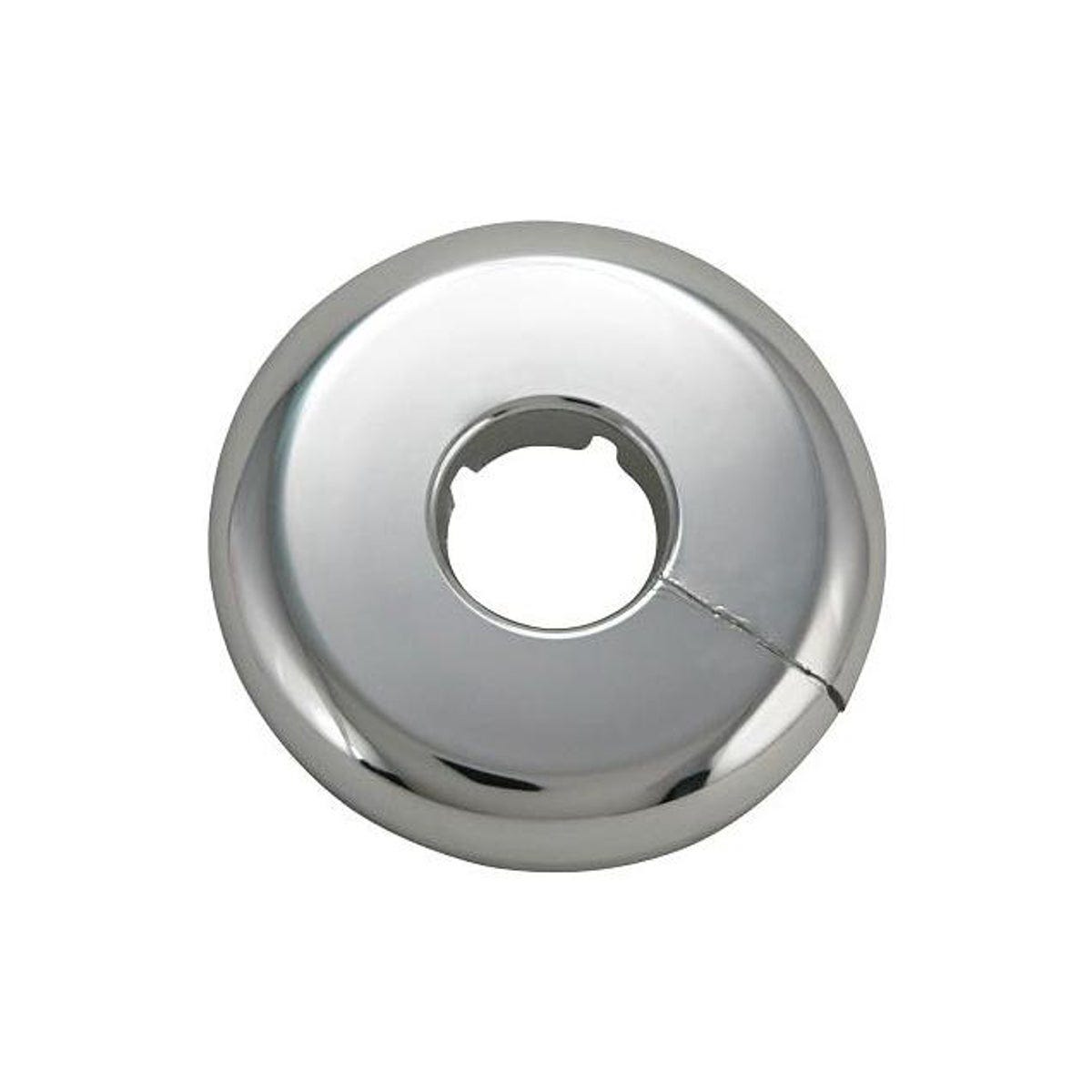 Keeney Chrome Plated Plastic Floor & Ceiling Plate Flange for 3/4 In. Cooper