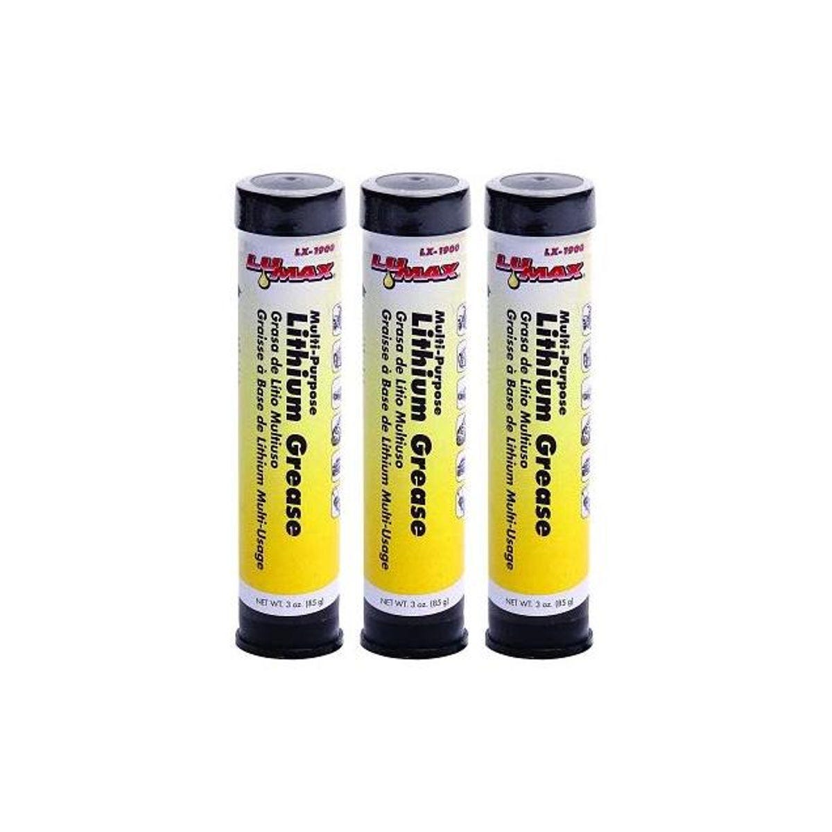 LuMax 3-Pack 3 Oz. Multi-Purpose Lithium Grease LuMax 3-Pack 3 Oz. Multi-Purpose Lithium Grease