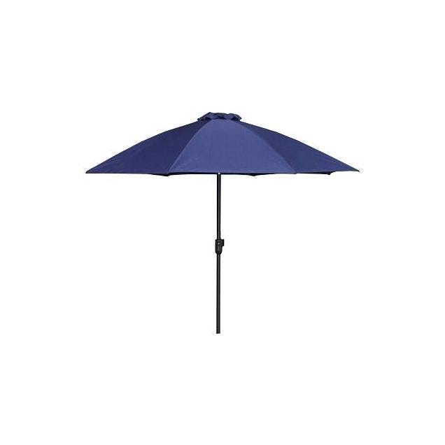 Four Seasons Courtyard 9 Ft. Aluminum Tilt/Crank Navy Canopy Patio Umbrella - photo 2 Four Seasons Courtyard 9 Ft. Aluminum Tilt/Crank Navy Canopy Patio Umbrella - photo 2