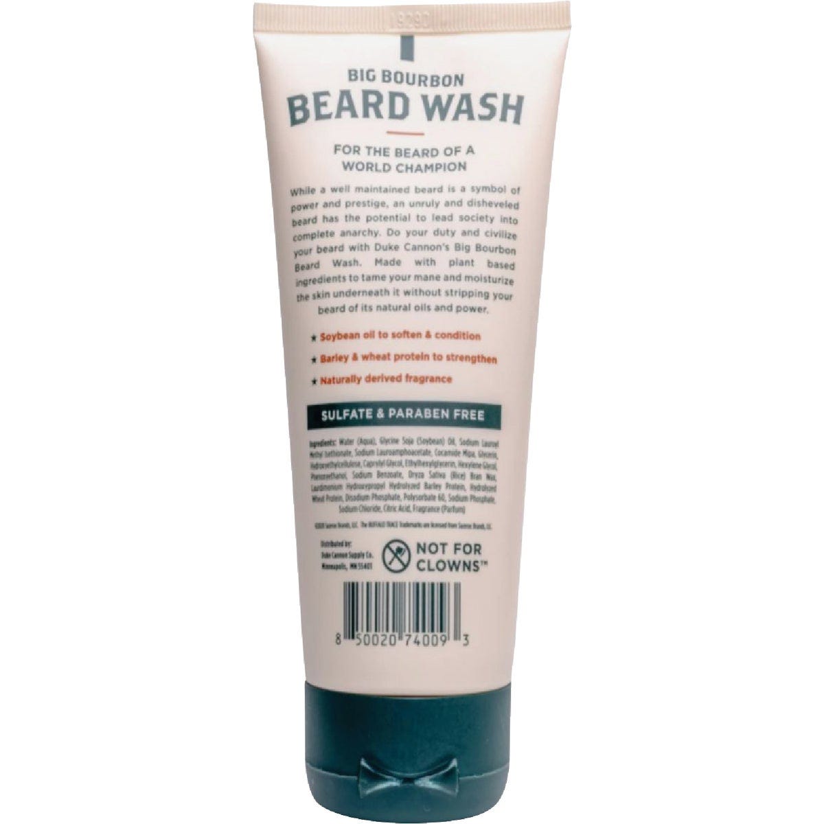 Duke Cannon 6 Oz. Big Bourbon Beard Wash - photo 2 Duke Cannon 6 Oz. Big Bourbon Beard Wash - photo 2