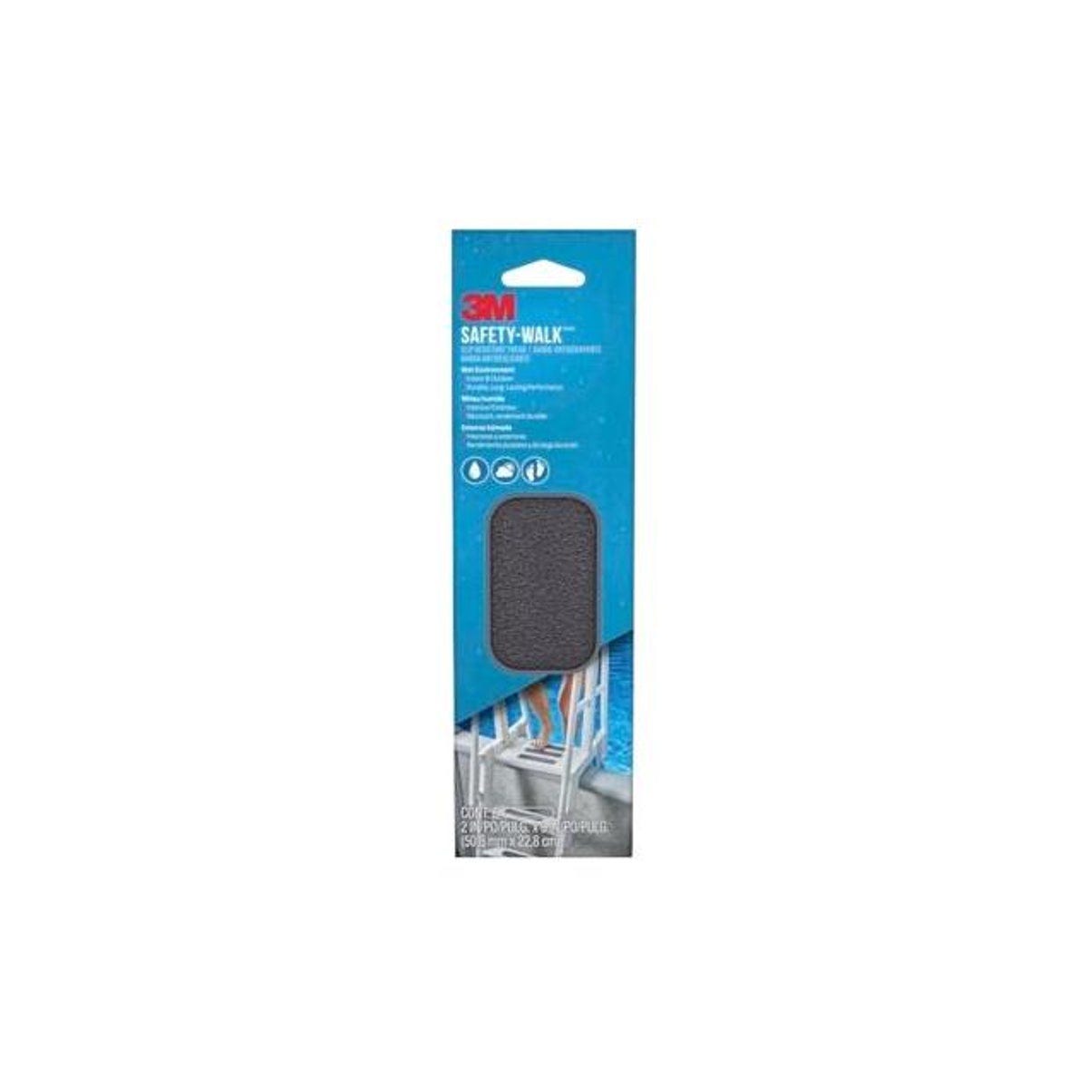3M 2 x 9 In. Gray Safety-Walk Anti-Slip Tread (6-Pack) 3M 2 x 9 In. Gray Safety-Walk Anti-Slip Tread (6-Pack)