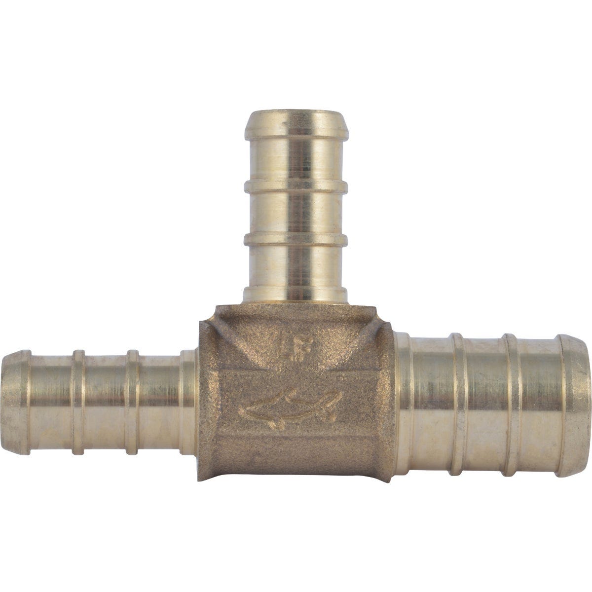 SharkBite 1/2 In. x 3/8 In. x 3/8 In. Barb Brass PEX Tee - photo 3 SharkBite 1/2 In. x 3/8 In. x 3/8 In. Barb Brass PEX Tee - photo 3
