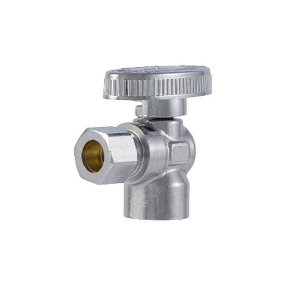 SharkBite 3/8 In. x 3/8 In. Brass Ball Angle Valve
