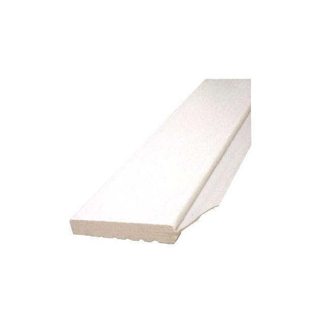 Jambseal 2 In. x 8 Ft. White PVC Garage Door Weatherstripping
