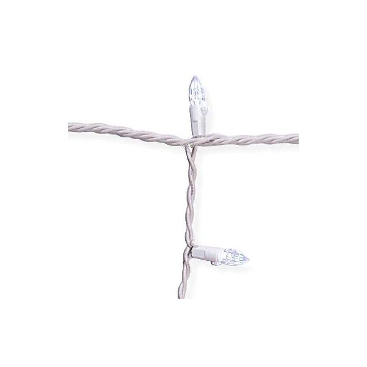 Holiday Wonderland Cool White 105-Bulb LED Icicle Lights - photo 4