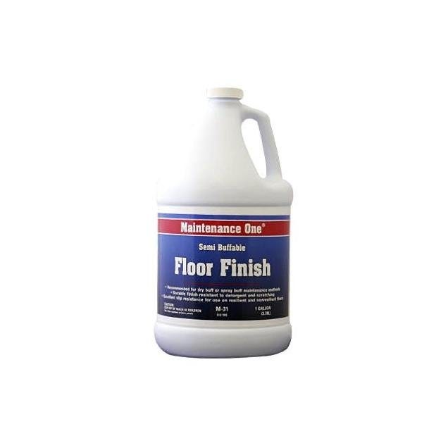 Maintenance One Semi-Buffable Floor Finish Maintenance One Semi-Buffable Floor Finish