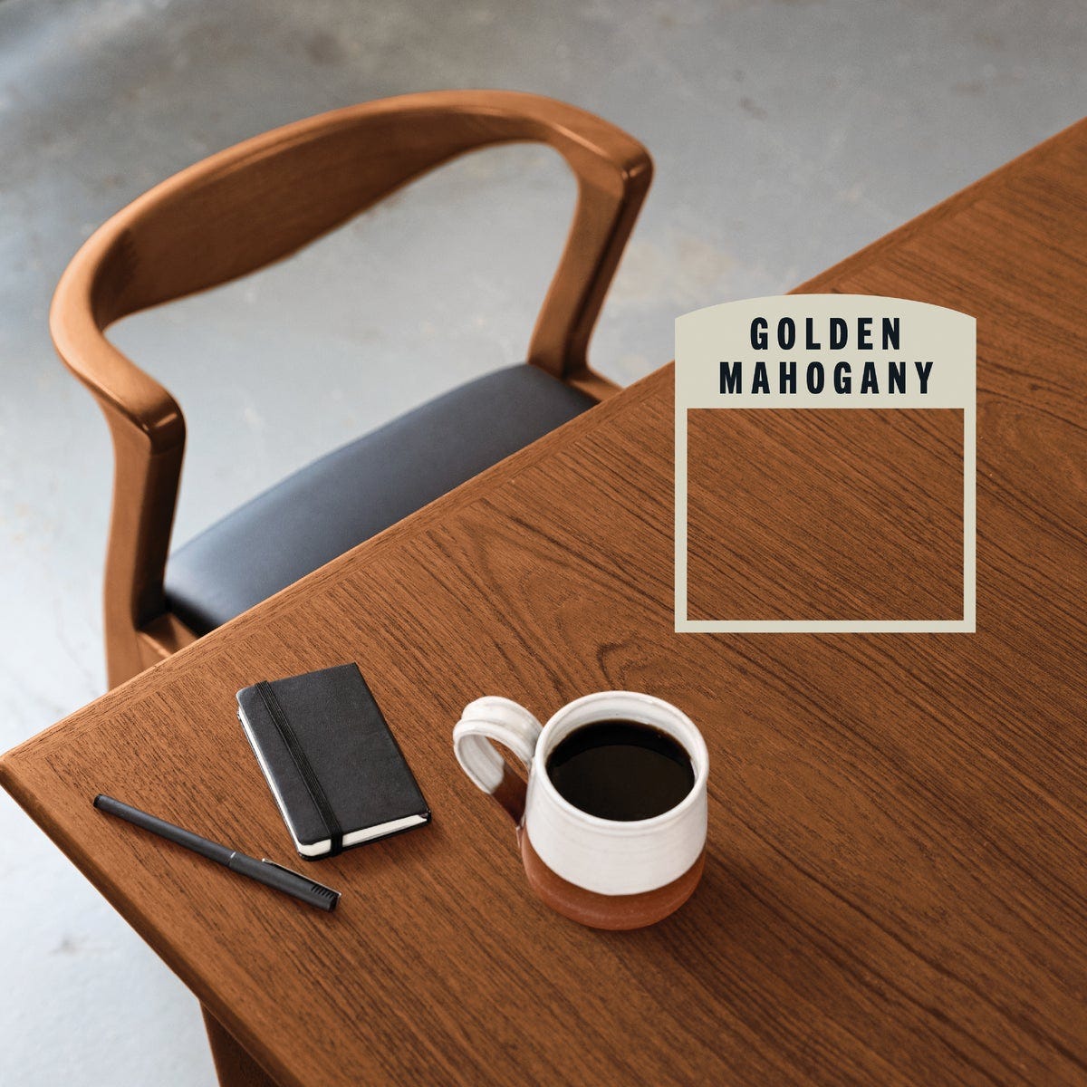 Varathane Fast Dry Golden Mahogany Urethane Modified Alkyd Interior Wood Stain, 1 Qt. - photo 2