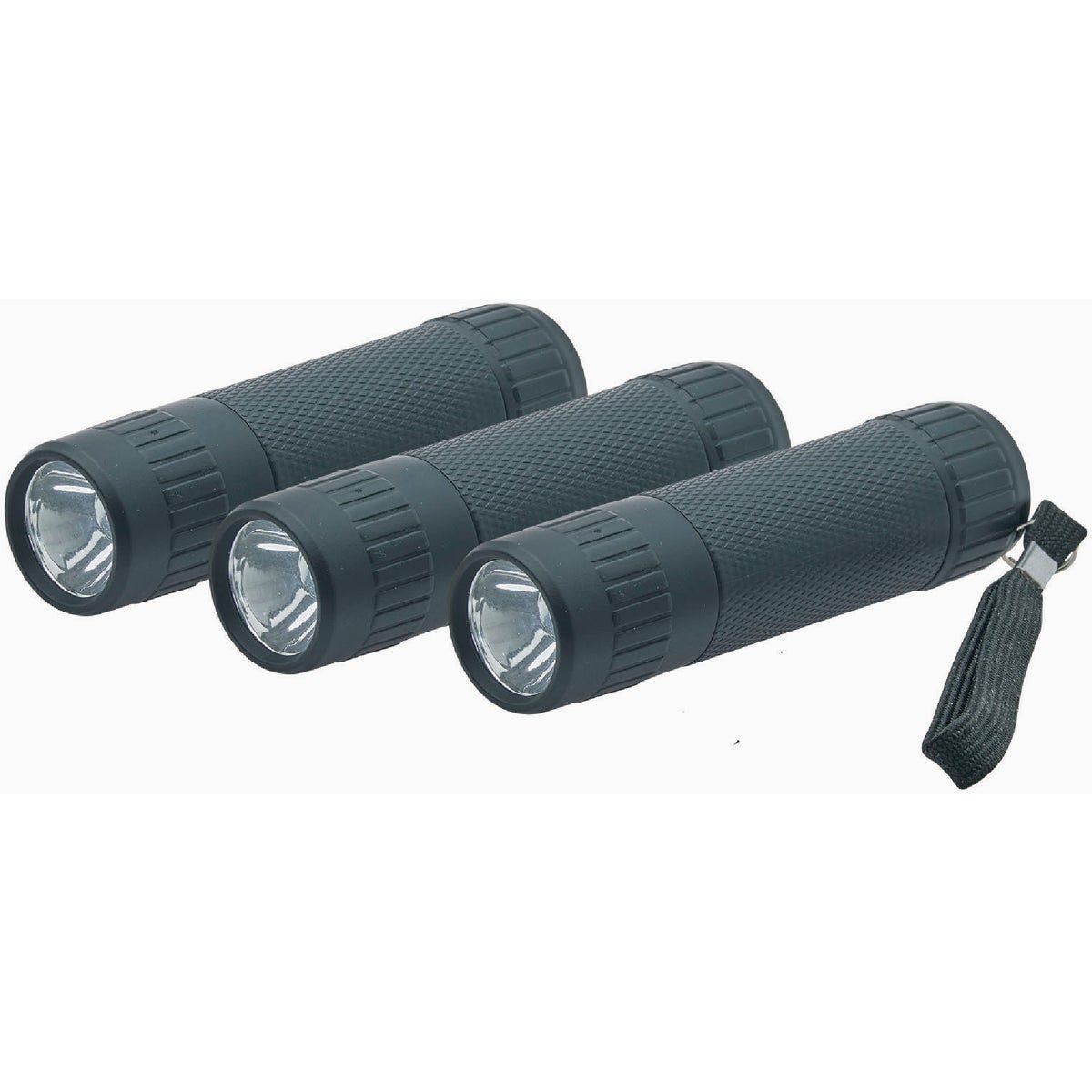 LitezAll Rubber Coated EDC Flashlight (3-Pack) - photo 3