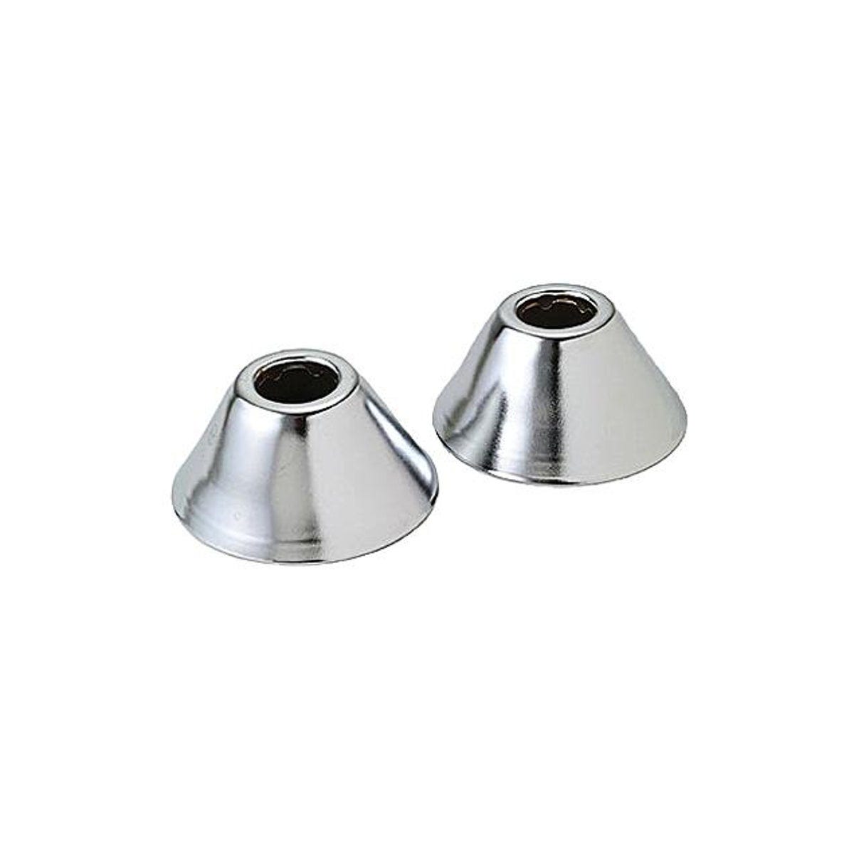 Master Plumber 1/2 In. x 0.844 In. ID Chrome Plated Bell Escutcheon Pipe Flange (2-Pack) Master Plumber 1/2 In. x 0.844 In. ID Chrome Plated Bell Escutcheon Pipe Flange (2-Pack)