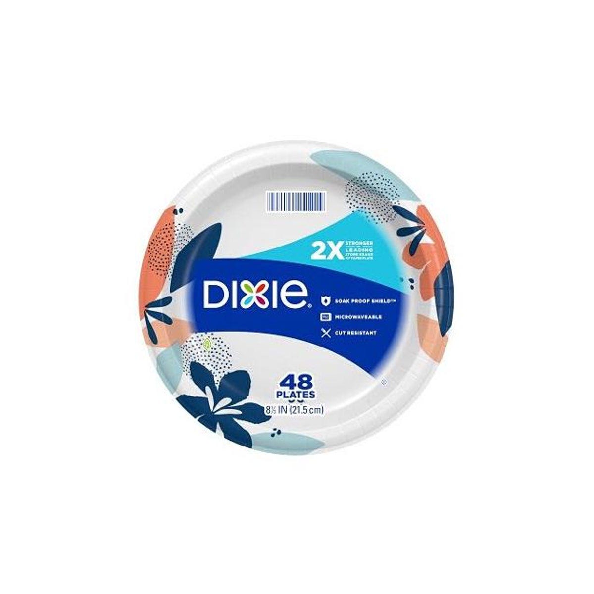 Dixie 8 In. Paper Plates (48-Ct.)