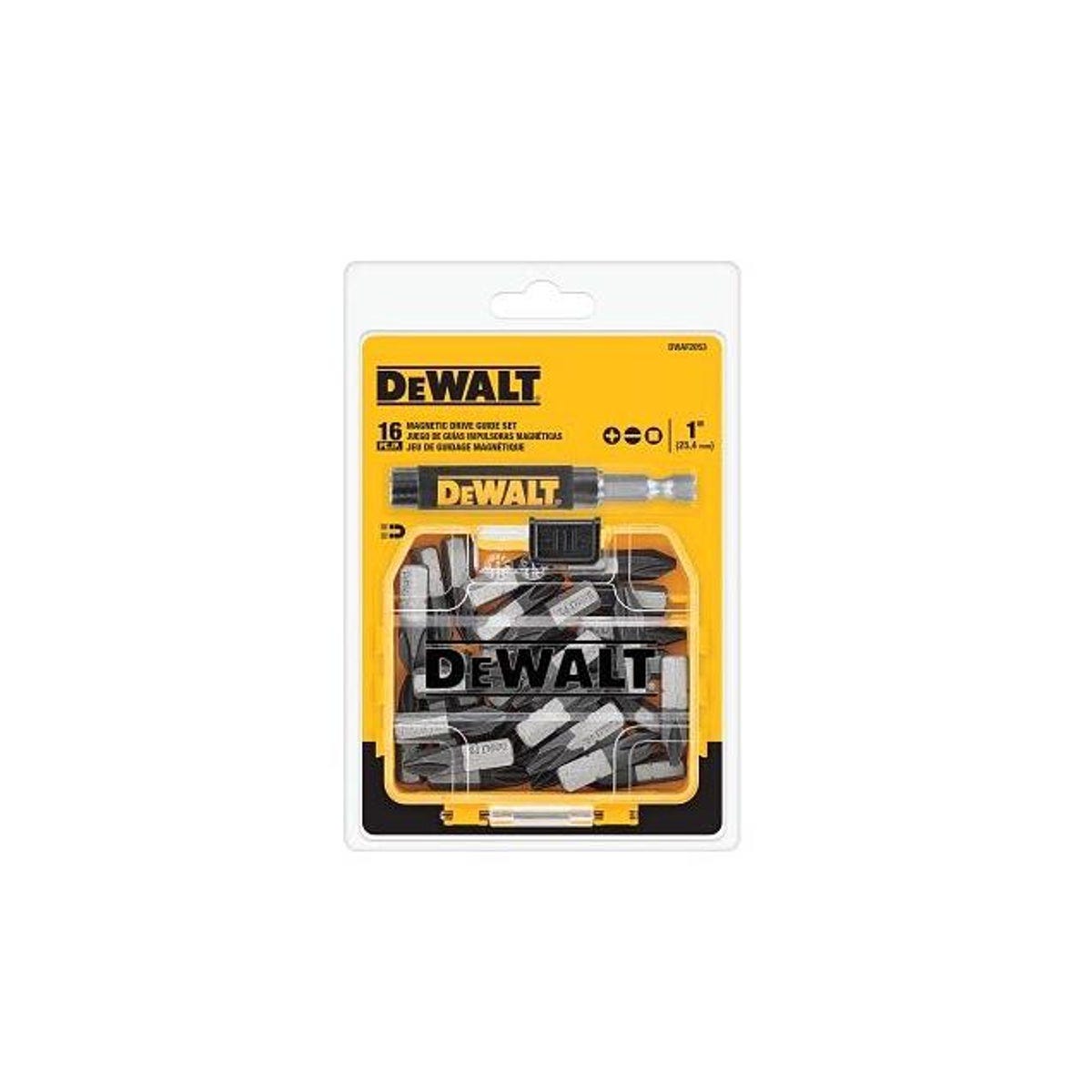 DeWalt 16-Piece Magnetic Drive Guide Screwdriver Bit Set w/ToughCase+ DeWalt 16-Piece Magnetic Drive Guide Screwdriver Bit Set w/ToughCase+
