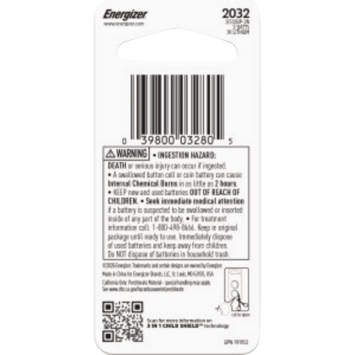 Energizer 3V Lithium Battery (2-Pack) - photo 3 Energizer 3V Lithium Battery (2-Pack) - photo 3