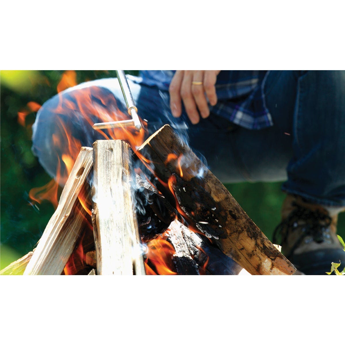 Coghlans 10 In. to 30 In. L. Extendable Fire Poker - photo 6