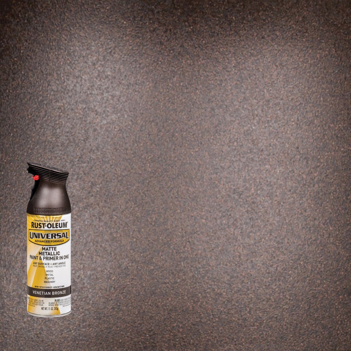 Rust-Oleum Universal 11 Oz. Matte Metallic Venetian Bronze Spray Paint