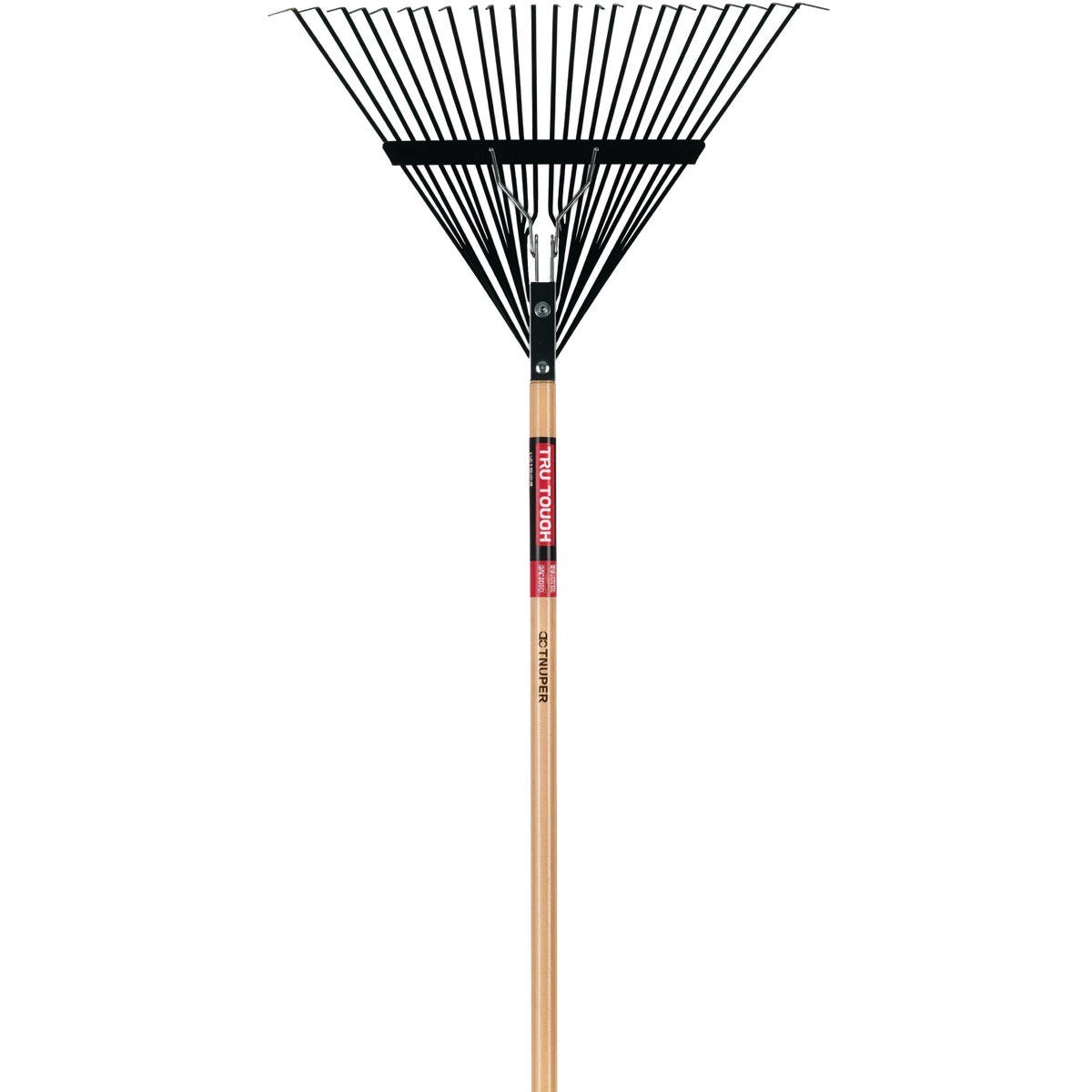 Truper Tru Tough 24 In. Steel Leaf Rake with 54 In. Wood Handle (24-Tine) - photo 2 Truper Tru Tough 24 In. Steel Leaf Rake with 54 In. Wood Handle (24-Tine) - photo 2