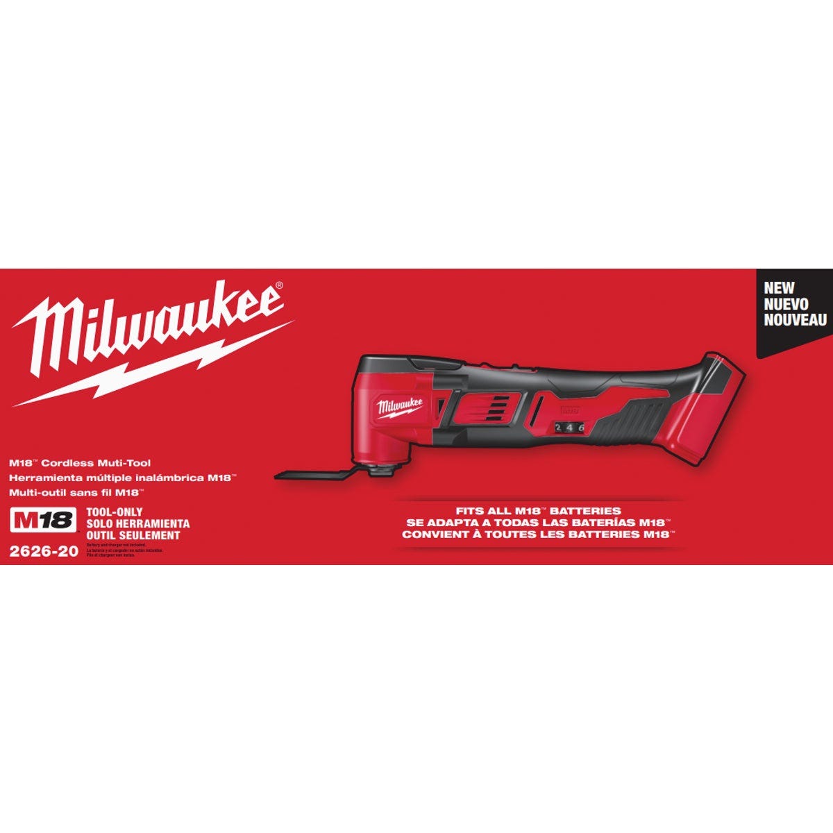 Milwaukee M18 Cordless Oscillating Tool (Tool Only) - photo 2 Milwaukee M18 Cordless Oscillating Tool (Tool Only) - photo 2