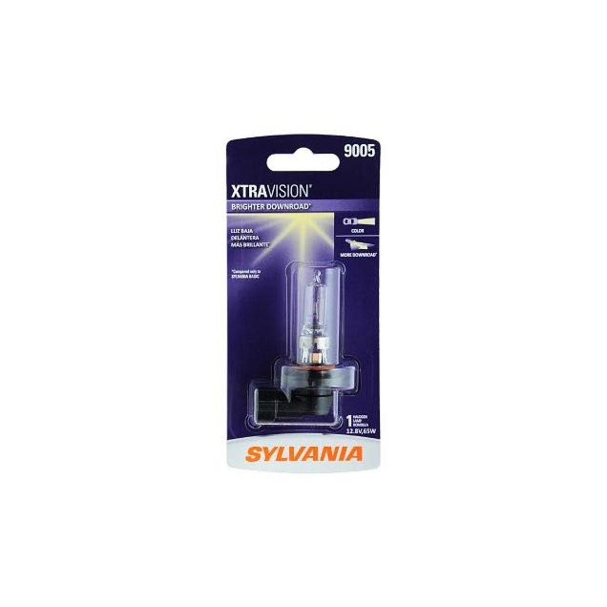Sylvania 9005 XtraVision Halogen Headlight Bulb Sylvania 9005 XtraVision Halogen Headlight Bulb