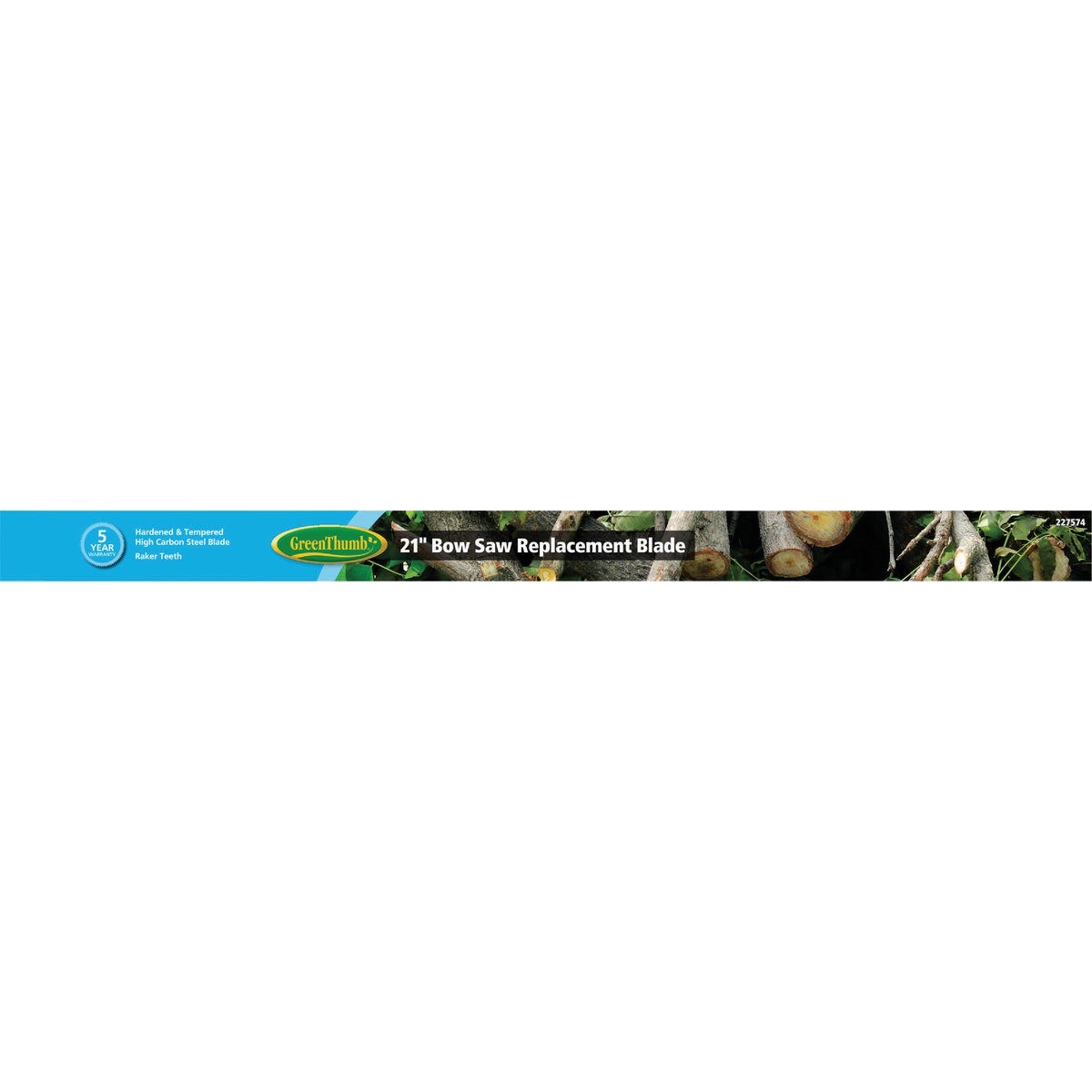 Green Thumb 21 In. Medium Duty High Carbon Steel Bow Saw Blade - photo 2 Green Thumb 21 In. Medium Duty High Carbon Steel Bow Saw Blade - photo 2