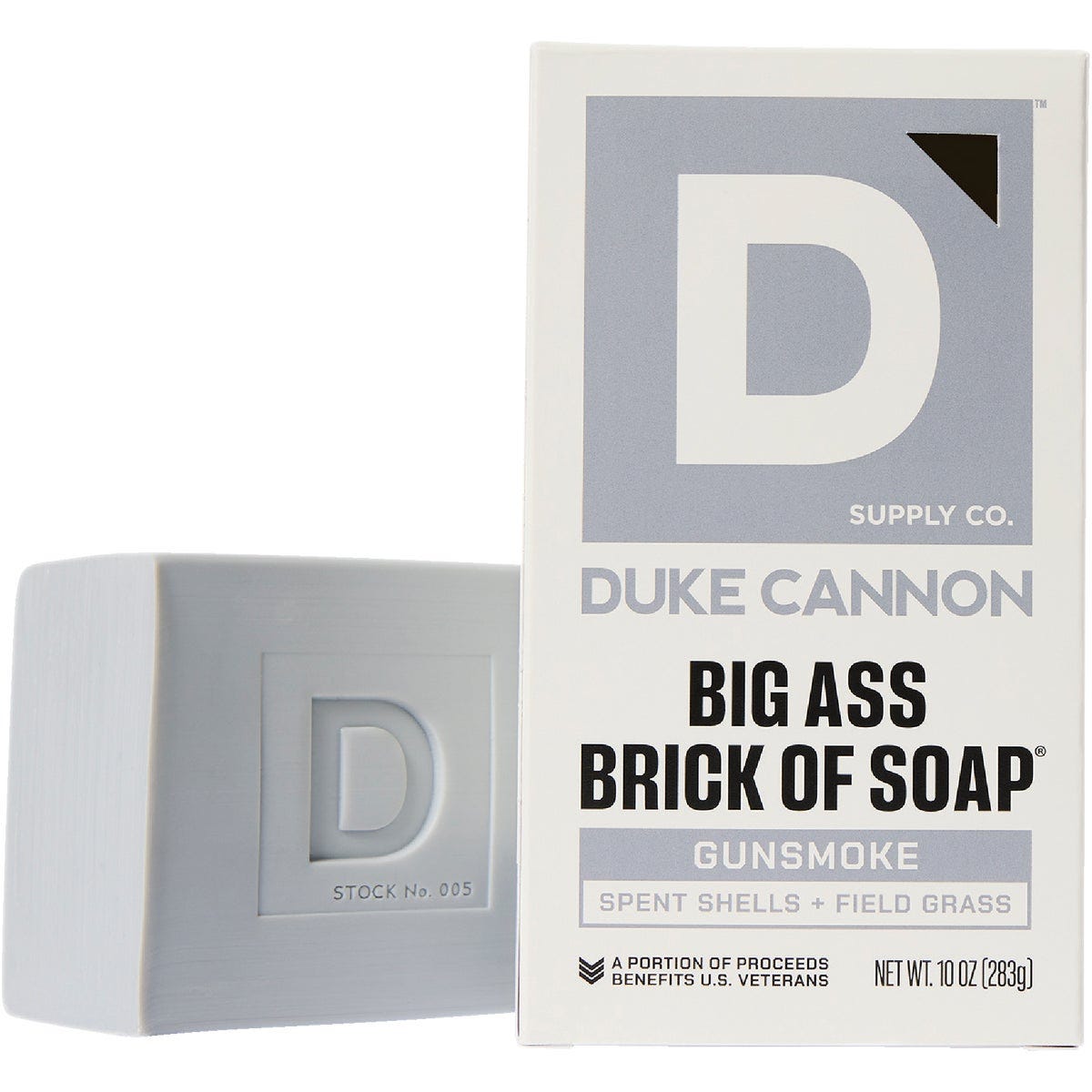 Duke Cannon 10 Oz. Gun Smoke Big Ass Brick of Soap Duke Cannon 10 Oz. Gun Smoke Big Ass Brick of Soap
