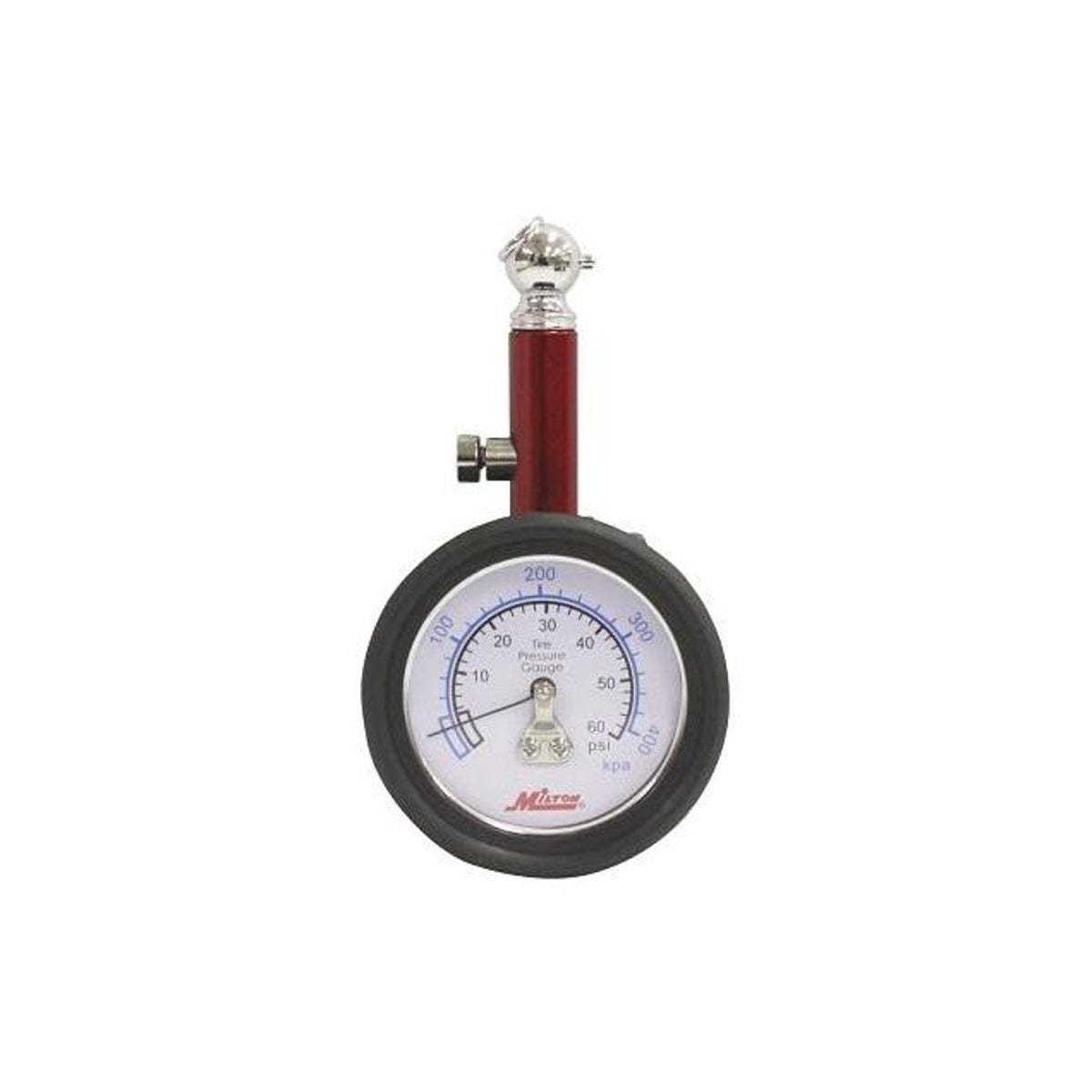 Milton 0-60 PSI Dial Tire Gauge