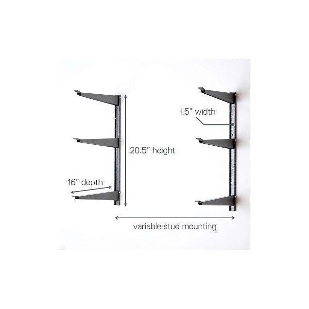 Delta 3-Tier Heavy-Duty Wall Storage Rack - photo 4 Delta 3-Tier Heavy-Duty Wall Storage Rack - photo 4