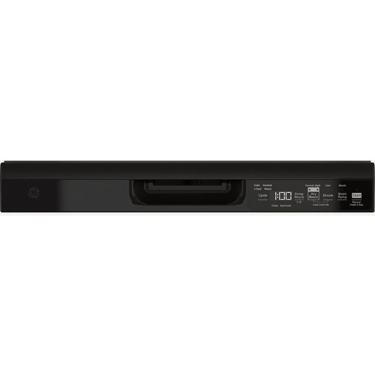 GE 24 In. Front Control Plastic Tub Dishwasher with Sanitize Cycle & Dry Boost, Black - photo 2