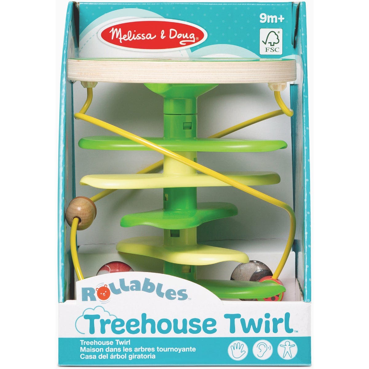 Melissa & Doug Rollables Wood Treehouse Twirl - photo 5