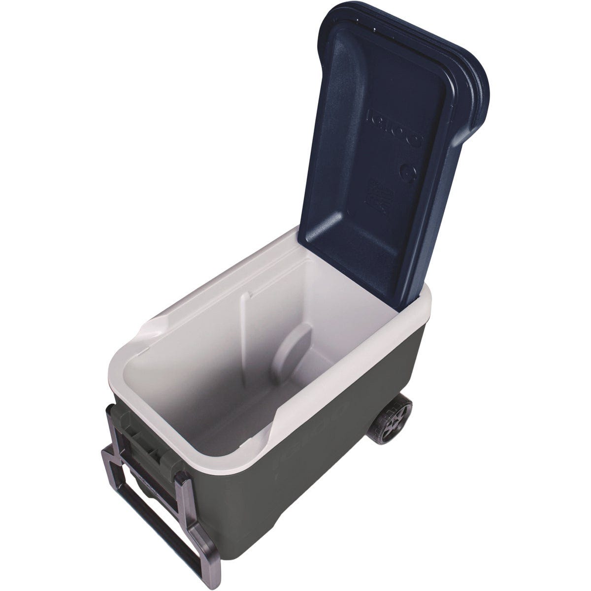 Igloo MaxCold 40 Qt. Roller Cooler, Ash Gray & Aegean Sea - photo 5 Igloo MaxCold 40 Qt. Roller Cooler, Ash Gray & Aegean Sea - photo 5