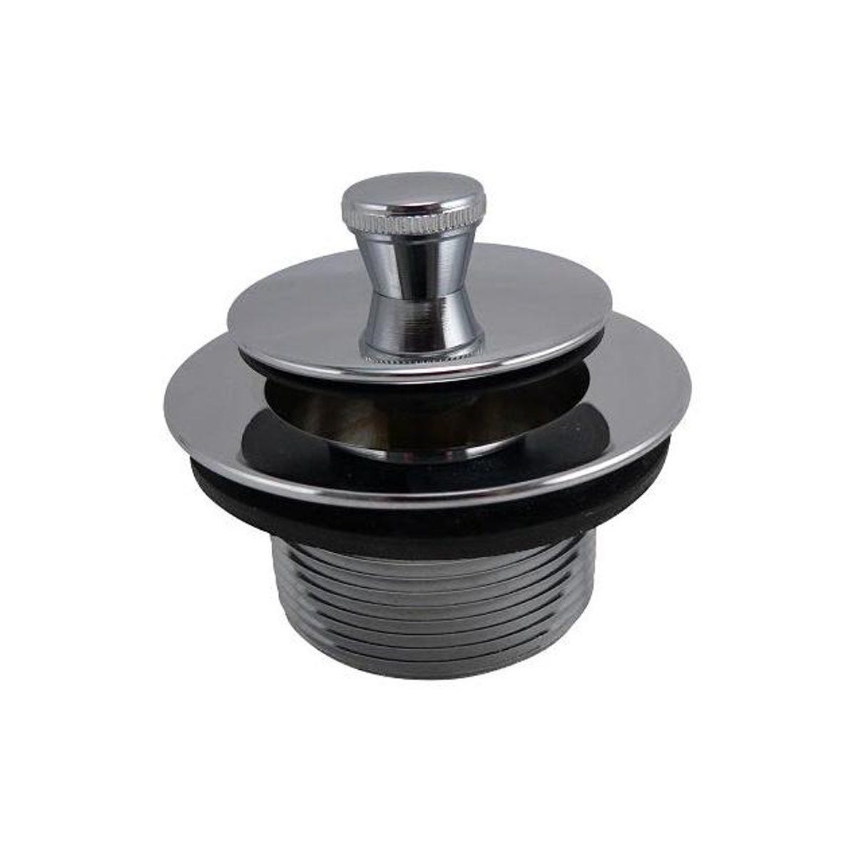Keeney Chrome Quick Cover Up Bathtub Drain Stopper