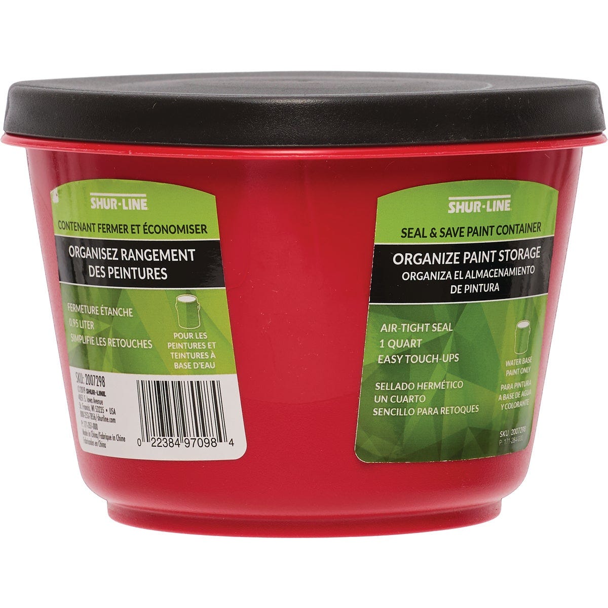 Shur-Line 1 Qt. Seal and Save Paint Container - photo 3 Shur-Line 1 Qt. Seal and Save Paint Container - photo 3