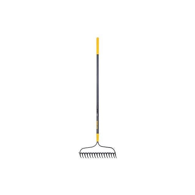 True Temper 57 In. Double-Play Bow Garden Rake with Fiberglass Handle (16-Tine) True Temper 57 In. Double-Play Bow Garden Rake with Fiberglass Handle (16-Tine)