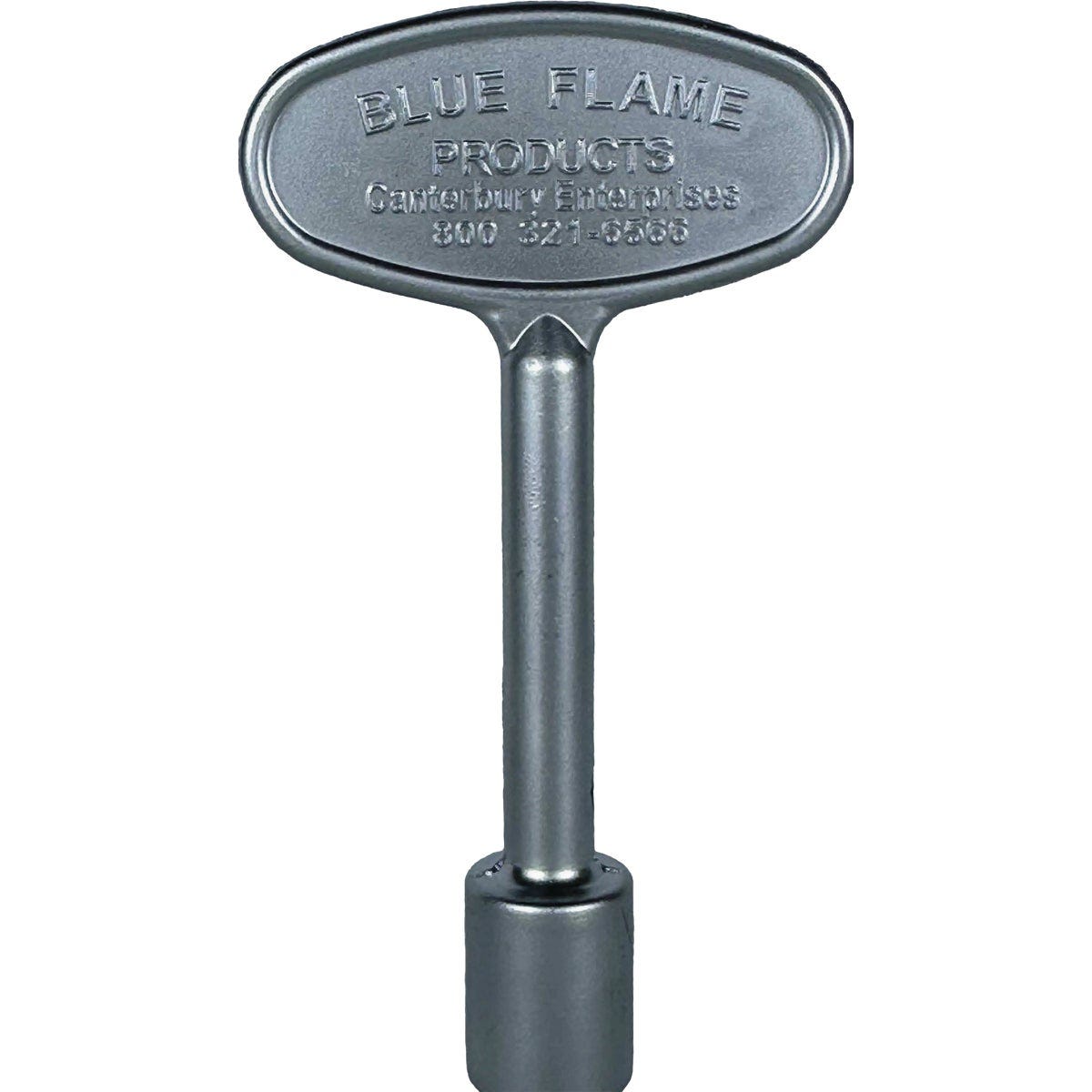 Blue Flame 3 In. Flat Black Finish Universal Fit Log Lighter Gas Valve Key Blue Flame 3 In. Flat Black Finish Universal Fit Log Lighter Gas Valve Key