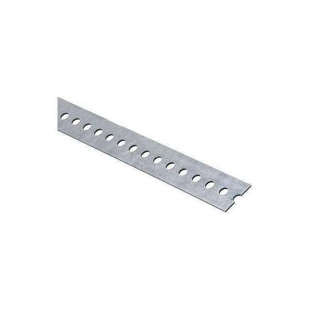 National Hardware 1-3/8 In. x 60 In. Sllotted Galvanized Flat Bar