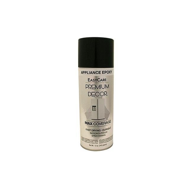 EasyCare Premium Decor 12 oz. Appliance Epoxy Spray Paint, Black EasyCare Premium Decor 12 oz. Appliance Epoxy Spray Paint, Black